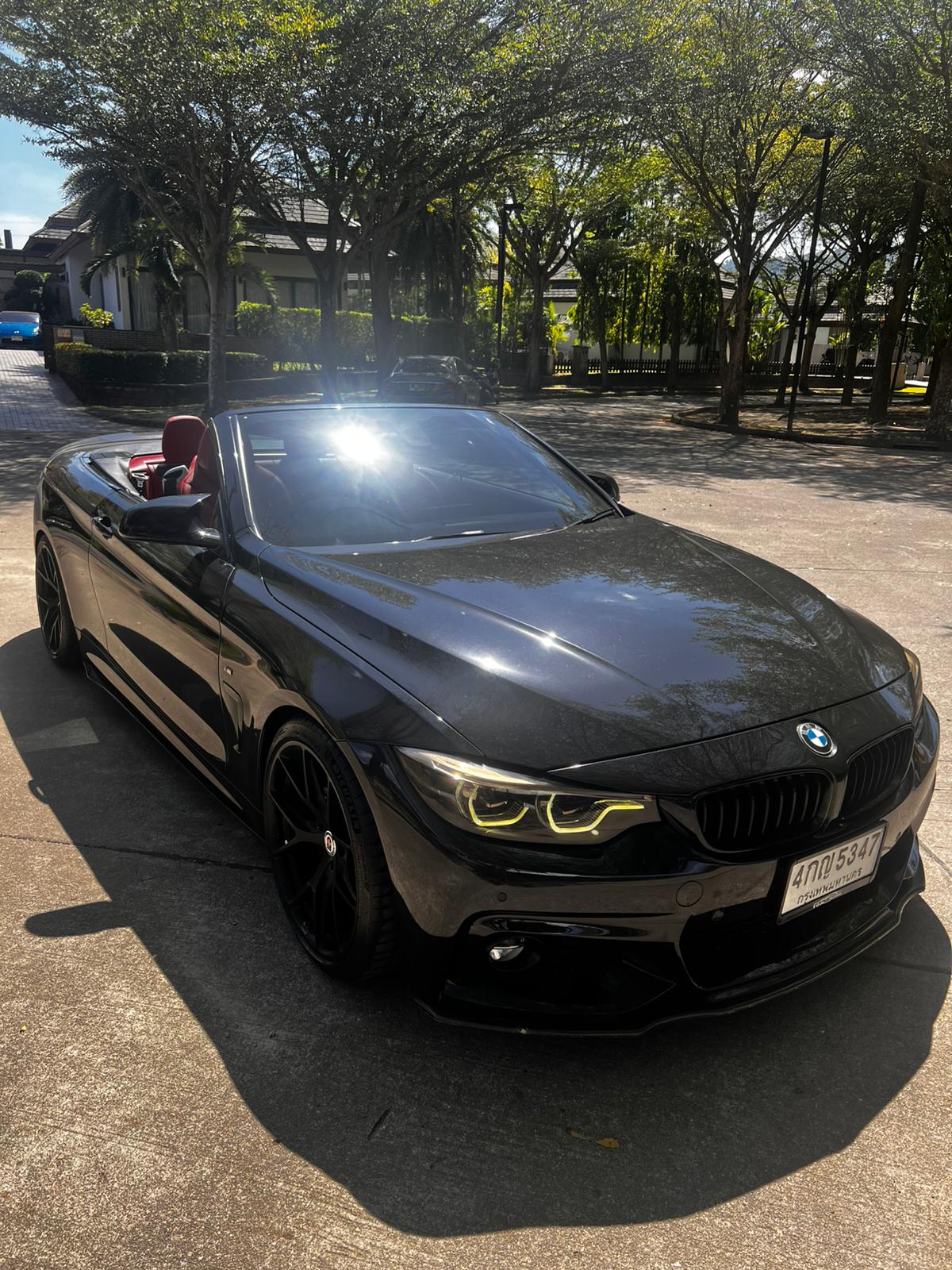 BMW 430i Black Convertible